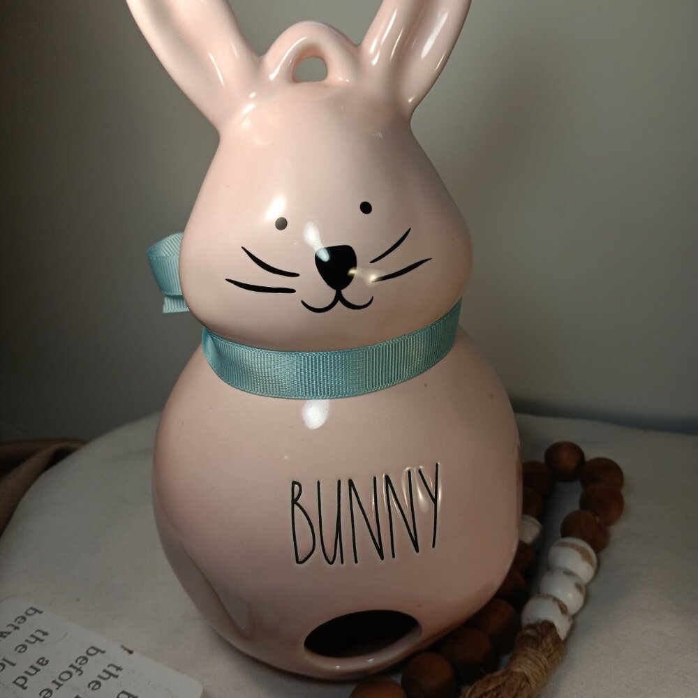 Rae Dunn Pink BUNNY Wax Warmer Easter Farmhouse Decor